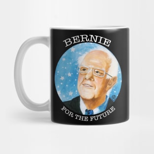 Bernie For The Future -white design Mug